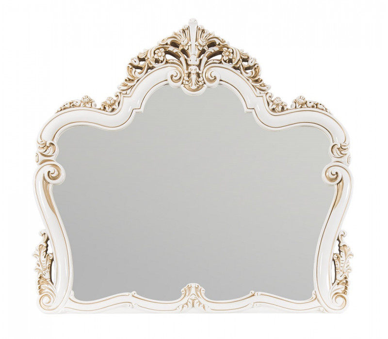 Зеркало Флоренция белый глянец Эра-Мебель