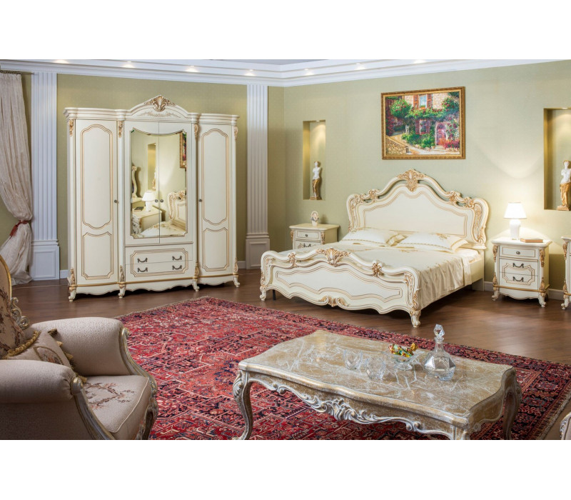Кровать Мона Лиза 160х200 см крем Эра-Мебель