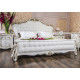 Кровать Анна Мария 180х200 см белый матовый Эра-Мебель