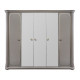 Шкаф Лали 5-дверный серый камень Эра-Мебель