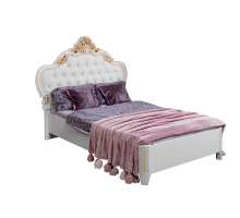 Детская кровать Натали 120х200 см белый глянец Эра-Мебель