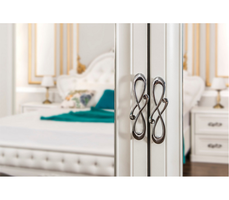 Кровать Мишель 160х200 см с подъёмным механизмом белый матовый Эра-Мебель